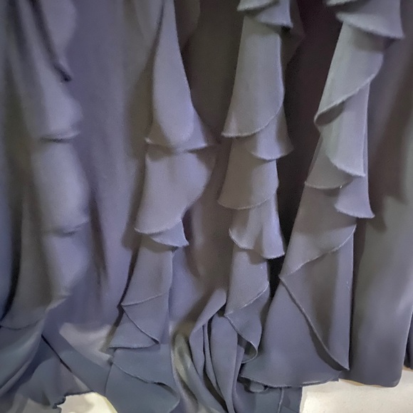 Cache black sheer overlay gown size 10 - Picture 9 of 12